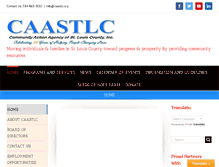 Tablet Screenshot of caastlc.org